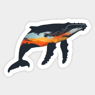 Save The Whales Sticker